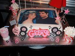 Many of the items you need to represent your. Grease Cake Hall Of Cakes Hd Grease Themed Parties Grease Party Kids Party Themes