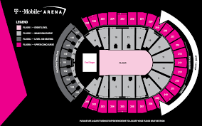 Seating Maps T Mobile Arena