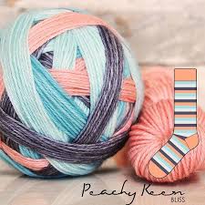 I used cashmere to knit it and it came out very soft and precious. Peachy Keen By Thecozyknitter Hand Dyed Yarn Knitting Yarn Knitters