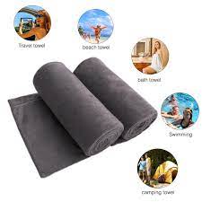 *free* shipping on orders $49+ and the best customer service! Jml Microfiber Bath Towels Bath Towel 2 Pack 30 X 60 Oversized Soft Super Absorbent And Fast Drying Antibacterial No Fading Multipurpose Use For Sports Travel Fitness Yoga Grey Towels Amazon Com Au