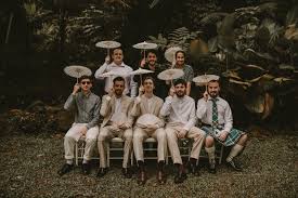Fairy gardens are miniature landscapes with tiny houses, plants, trees, pathways and everything else. Cross Cultural Wedding Malaysia Alex Aadila Dusun Garden Fairies Hellojanelee Photography