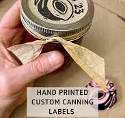 Printing Custom Canning Labels - The Friendly Printmaker