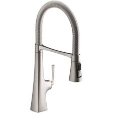 Please contact customer service for. Kohler K 22061 Vs Vibrant Stainless Graze 1 5 Gpm Single Hole Pre Rinse Pull Down Kitchen Faucet Faucetdirect Com