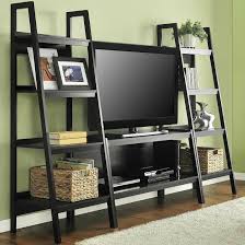 Check spelling or type a new query. Ladder Tv Stand And Bookcase Open Shelves Set