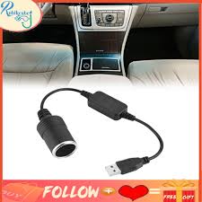 The power consumed will be determined by the appliance that is. Usb Port To 12v Car Cigarette Lighter Socket Female Shopee Philippines