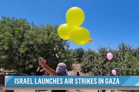 The israeli military struck targets in gaza overnight wednesday, the israel defense forces (idf) said in a statement, citing incendiary balloons launched from gaza earlier in the day. 5b9jty7cfk4fmm