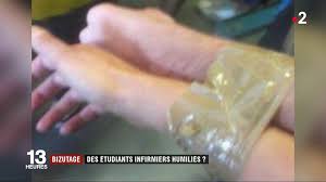 Bizutage : des étudiants infirmiers humiliés