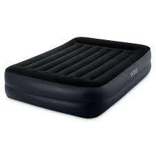 Intex 16 5 Dura Beam Pillow Rest Air Mattress With Built In Pump Walmart Com Air Bed Air Mattress Intex