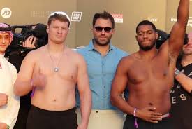 Born 2 september 1979) is a russian professional boxer who has held the wbc interim heavyweight title. Alexander Povetkin Vs Michael Hunter Das Offizielle Wiegen