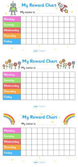 Twinkl Resources Reward Chart Thousands Of Printable