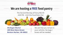 Mobile Food Pantry at Michigan Works