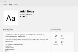 Sick of the limited font choices on your ipad? Windows 10 Redstone 4 Build 17083 Offers Font Downloads Directly From The Microsoft Store Notebookcheck Net News