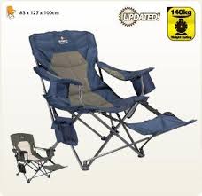 Camp Chair With Footrest Oztrail Monarch Camp Ovens Camping Equipments Coleman Camping Camping Gear Camp Camping Gear Camping Equipment Camping Safety