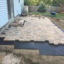 Deck One Day Patio The Next Almost 30 Awesome Paver Patio Ideas With Building Tips That Really Pops Uniloc Patio Pavers Design Paver Patio Pavers Backyard