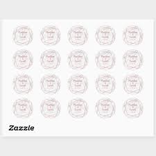 White Marble Rose Gold Triangle Monogram Wedding Classic Round Sticker Zazzle Com In 2020 Wedding Classic Monogram Wedding Round Stickers