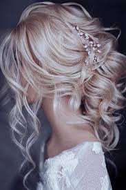 33 Oh So Perfect Curly Wedding Hairstyles Almost All Of The Curly Wedding Hairstyles Are For G Orta Uzunlukta Sac Stilleri Dugun Sac Modelleri Kendin Yap Sac