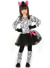 Zebra ears, tail and bow tie set headband fancy dress costume. Girls Zebra Costume Express Delivery Funidelia