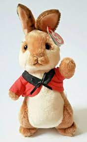 Ty Peter Rabbit Movie Flopsy Plush Stuffed Animal Beanie Babies 8 Easter Ty Plush Stuffed Animals Peter Rabbit Movie Animals