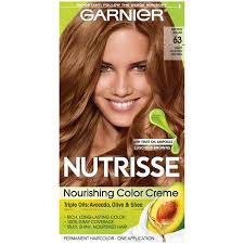 Garnier Nutrisse Permanent Hair Color 63 Light Golden Brown