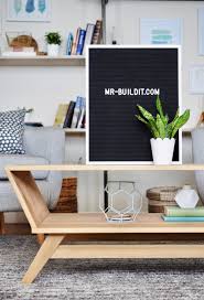 The style of this coffee table leans toward modern with its clean lines and the illusion that it's floating in mid air but the use of reclaimed wood (or faux reclaimed these free and easy diy plans will walk you through, step by step, exactly how to build a modern floating coffee table with reclaimed wood (or. Mid Century Diy Coffee Table