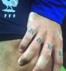 As many other sportsmen, he has some religious tattoos: Griezmann Mccawesomeness