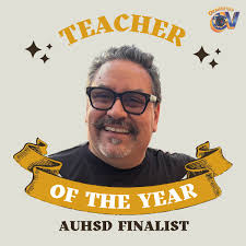 Please help us congratulate Mr. Sean Fleshman who was selected as the  Orangeview Teacher of the Year for 2025. Additionally, he will be one of  three teachers to represent AUHSD at the