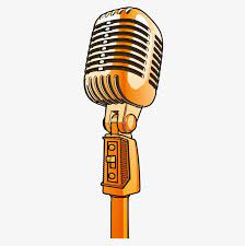 Cartoon Microphone Cartoon Microphone Gold Microphone Png Transparent Clipart Image And Psd File For Free Download Microphone Art Music Cartoon