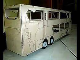 Miniatur truk canter remot kontrol youtube. Miniatur Bus Sdd Terbuat Dari Triplek Setengah Jadi Part 1 Youtube
