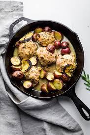 Roasted Lemon Rosemary Chicken With Potatoes A Simple Palate