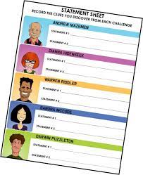 Click here for the catch a killer case file games. Printable Detective Party Game For Kids