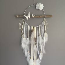 Attrape Reves Dreamcatcher Attrapeur De Reves En Bois Flotte Origami Plumes Et Perles Bois D Attrapeur De Reve Capteur De Reves Bricolage Attrape Reve