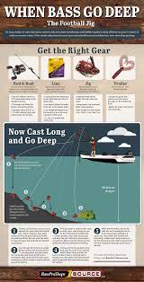 What You Should Do When Bass Go Deep Infographic Bass Fishing Tips Fishing Tips Fishing Techniques