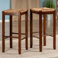 farmhouse counter stools white wood