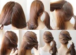 Dengan model rambut yang keren, dong! 8 Ide Gaya Rambut Yang Bisa Kamu Coba Saat Sedang Malas Mematut Diri Di Depan Kaca