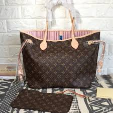 Louis Vuitton Lv Neverfull Mm Woman Shopping Bag Monogram With Pink Interior Louis Vuitton Neverfull Monogram Louis Vuitton Bag Louis Vuitton Bag Neverfull