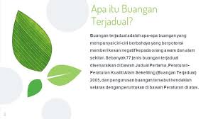 Selain homeschooling, salah satu sekolah alternatif lainnya yang sangat populer adalah sekolah alam. Environmental Quality Scheduled Wastes Regulations Ppt Download