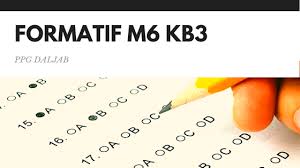 Kunci jawaban ppkn kelas xi semester 2 bab 7. Soal Dan Jawaban Tes Formatif Modul 6 Kb 3 Guru Geografi