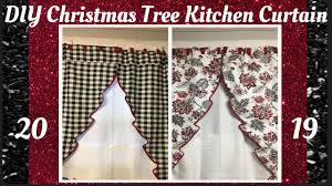 Find the perfect decorative accents at hayneedle, where you can buy online while you explore. Diy Christmas Tree Kitchen Curtains 2019 Youtube