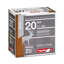 It's also important to point out that you should never fire a gauge different than that of your shotgun. 20 Gauge Buckshot Aguila Ammunition