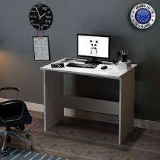 These stylish, modern pieces add a touch of elegance and glamour to any space. Nbsp Small Desk For Small Spaces Modern Sturdy Small Office Desk White Laptop Computer Desk For Small Space Compact Writing Study Work Table For Home Office 35 Walmart Com Walmart Com