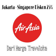 Cari tiket pesawat bersama utiket. Tiket Pesawat Airasia Promo Jakarta Singapore Diskon 25 Shopee Indonesia
