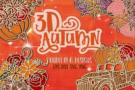 Product reviews find similar products by category. 3d Fall Bundle Svg Papercut Svg Autumn 890682 Cut Files Design Bundles