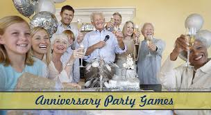 You've made it thirty years into your marriage. Anniversary Party Games 10th 25th 50th Wedding Anniversaries