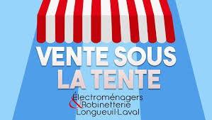 Du 1er Au 13 Aout C Est La Mega Vente Sous La Tente Chez Electromenagers Robinetterie Longueuil Laval Prof Retail Logos North Face Logo The North Face Logo