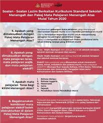 Beliau pernah bertugas sebagai guru bahasa inggeris di. Sistem Baru Mata Pelajaran Tingkatan 4 5 Mulai Tahun 2020 Ibu Ayah Fahamkan 8 Perkara Ini