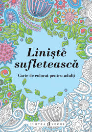 Invata sa te relaxezi prin aceasta tehnica a desenului si sa elimini astfel stresul de peste zi! Liniste Sufleteasca Carte De Colorat Pentru Adulti