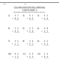 Worksheets For 1st Grade Math Math Addition Worksheets First Grade Math Worksheets First Grade Worksheets