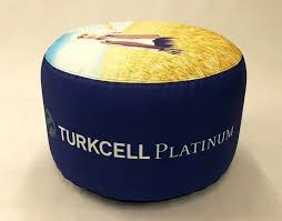 Sisme Puf Inflatable Seat For Turkcell Inflatable Ottoman Decor