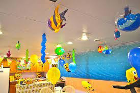 Browse our underwater theme images, graphics, and designs from +79.322 free vectors graphics. Buhay At Bahay Life Home Aidan S 7th Spongebob Underwater Themed Birthday Party Underwater Theme Party Birthday Party Planner Spongebob Party
