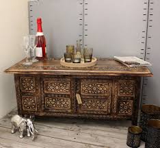Palini Rectangle Coffee Table Moroccan Style Carving Storage Compartment 91cm Maravi In 2020 Coffee Table Rectangle Moroccan Style Coffee Table With Storage
